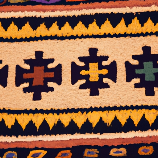 Native American wall weavings